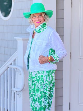 HARBOR  LIGHTS SAILBOAT GREEN MAXI DRESS TANGO MANGO