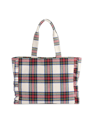 SCOTTIE RUFFLE TOTE Shiraleah
