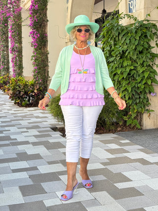 LULU-B LILAC CHA CHA SKORT