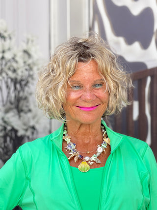 LULU-B KELLY GREEN FULL ZIPPER JACKET LULU b