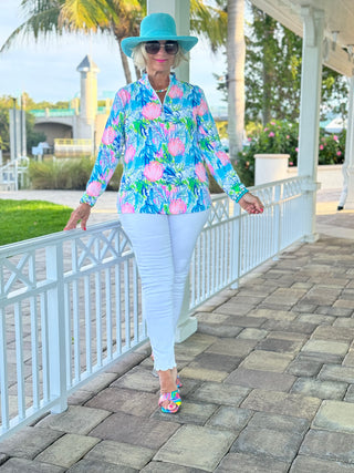 SEASHELL BEACH  ZIPPER - Cathys Place