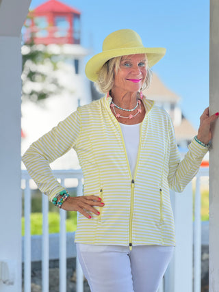 SUNNY DAY FULL ZIPPER JACKET LULU-B
