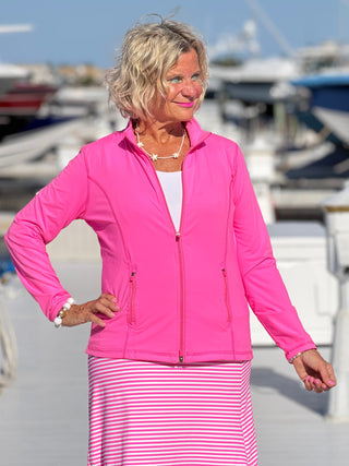 MARINA PINK STRIPE SKORT LULU b