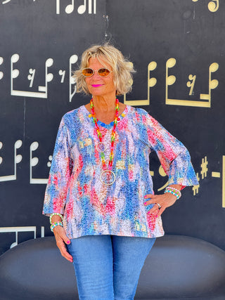Ethyl The Social Butterfly Top - Roswell