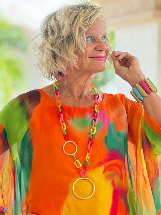 SHADES OF CORAL NECKLACE Cathys Place