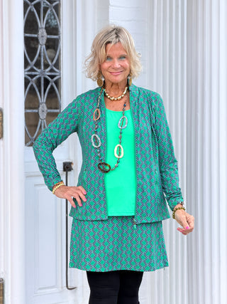 LULU B GREEN SKORT LULU-B