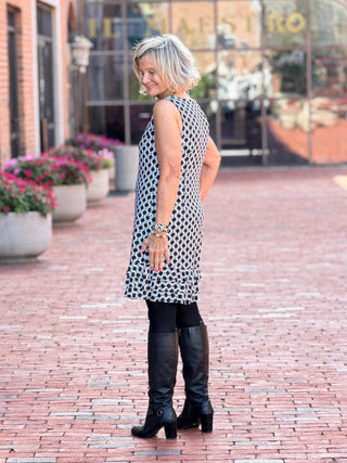 LULU B BOCA CHIC SHIFT RUFFLE DRESS Cathys Place