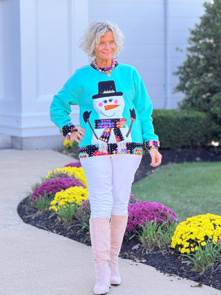 SNOWMAN TOP Cathys Place