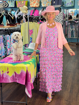 LULU-B PINK SIESTA CHA CHA MAXI