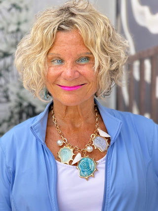 LULU-B CLEAR PERRI FULL ZIPPER JACKET LULU-B