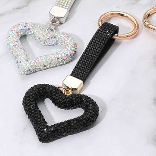 Bling Studded Heart Keychain / Bag Charm Sensibling Corp.
