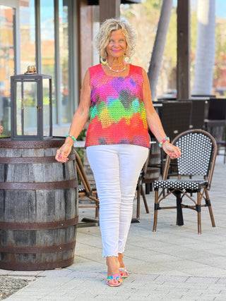 ETHYL ARTWORK TANK ETHYL JEANS