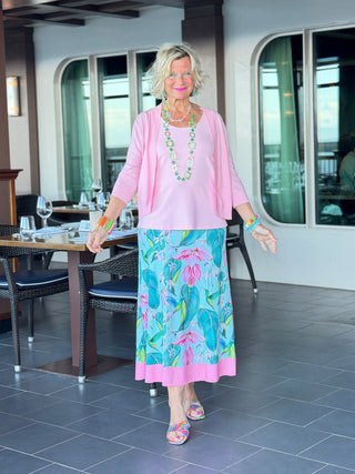 TROPICAL TULIP SKIRT CATHYS RESORTWEAR