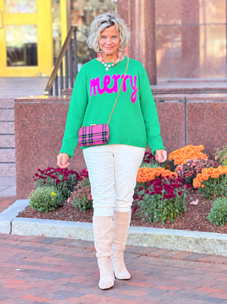 Mint Green Merry Sweater Cathys Place