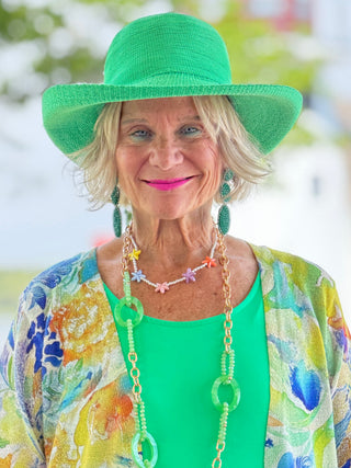 Lulu B Kelly Green Hat Cathys Place