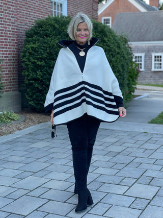 BAR HARBOR BLACK ZIP CAPE