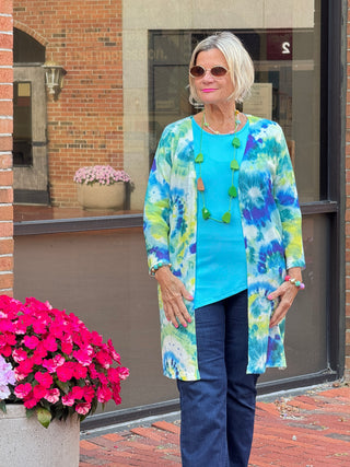 Classic Long Length Cardi - Riverton