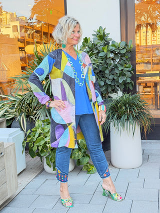 Ethyl Draped Open Front Cardi - Anticipate ETHYL JEANS