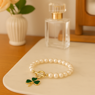Shamrock Toggle Bracelet