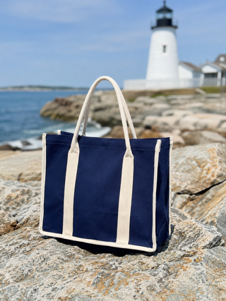 HARBOR CLASSIC NAVY TOTE Cathys Place