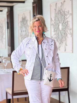 Ethyl Statement Denim Jacket - Bashful ETHYL JEANS