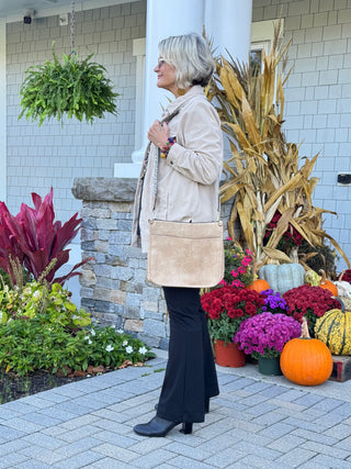 CREAM CORDUROY BUTTON JACKET