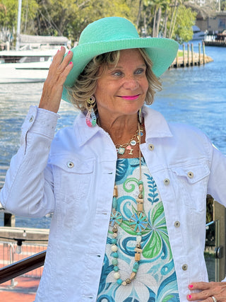 Ethyl Eyelet Elegance Jacket - Delightful