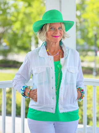 Lulu B Kelly Green Hat Cathys Place