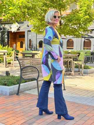 Ethyl Draped Open Front Cardi - Anticipate