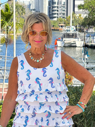LULU B SHORELINE CHARM CHA CHA DRESS