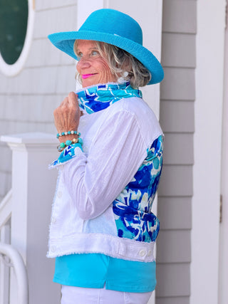 CAPE COD BREEZE LINEN JACKET TANGO MANGO