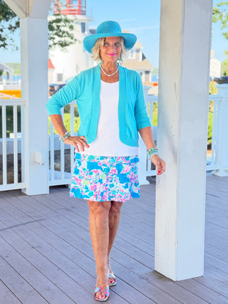 LULU B PALM BEACH SPLASH CHA CHA SKORT LULU-B