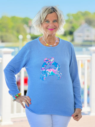BEACH CLUB PERRI CRAB SWEATER LULU-B