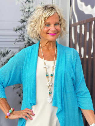 OCEAN STYLE LONG Statement Necklace Cathys Place