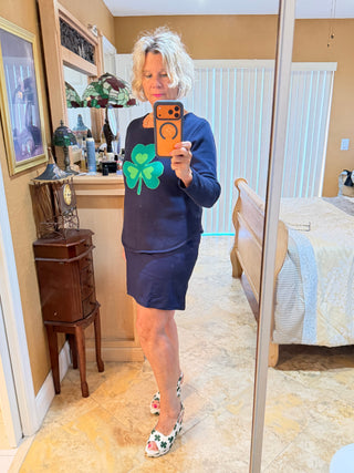 LULU-B NAVY SKORT LULU b