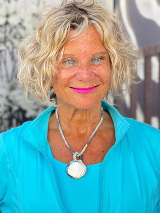 Crystal Shell Necklace Cathys Place