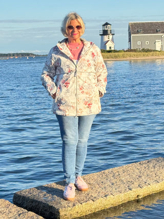 Women's New Englander® Floral Printed Rain Jacket