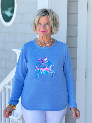 BEACH CLUB PERRI CRAB SWEATER LULU-B