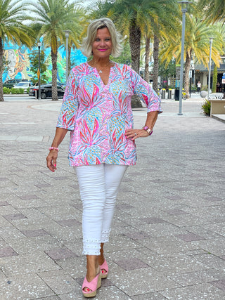 PINEAPPLE TUNIC - Cathys Place