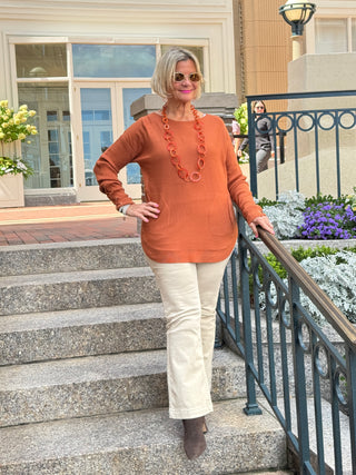 Ethyl Soft Pocket Sweater - Conserve