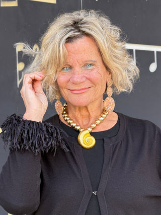 OCEAN BREEZE GOLD NECKLACE - Cathys Place