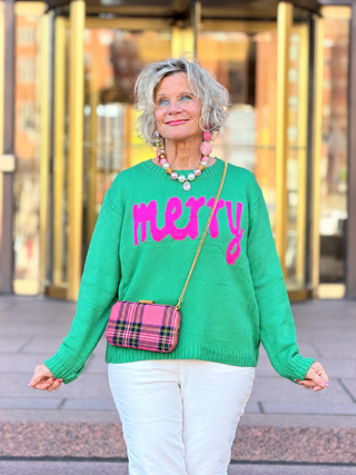 Mint Green Merry Sweater Cathys Place