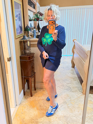 LULU-B NAVY SKORT LULU b