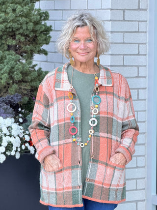 Pumpkin Lattw Necklace Cathys Place