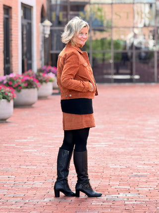 LULU-B COPPER SKORT LULU-B