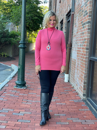 BASE LAYER TURLTE NECK STRAWBERRY - Cathys Place