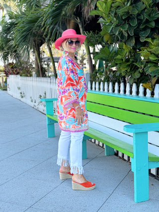 KEY WEST MANGO TROPICS BEACH COVER -UP FINAL SALE