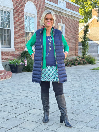 Lulu B Full Emerald Green Zipper Jacket LULU-B