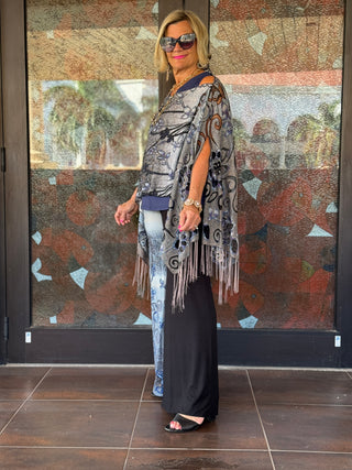 SOUTHERN NAVY DAY PALAZZO