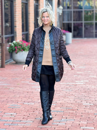 Reversible Puffer JACKET 2 IN 1 CHARLIE B